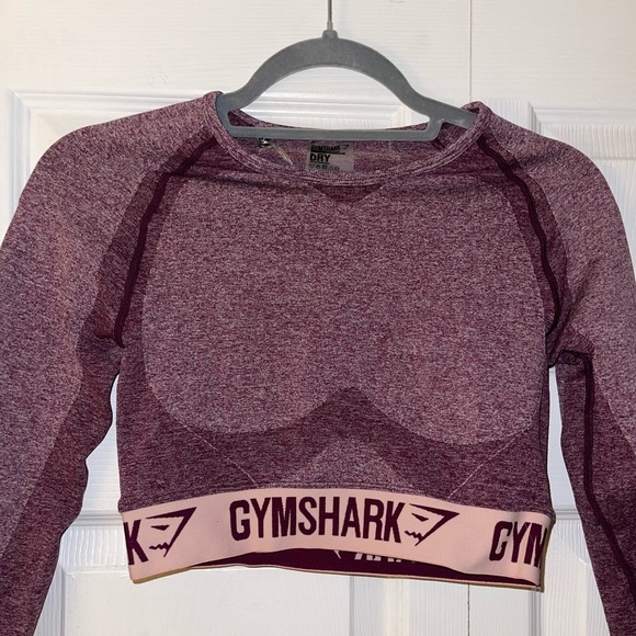 Gymshark long sleeve cropped top - Picture 1 of 7